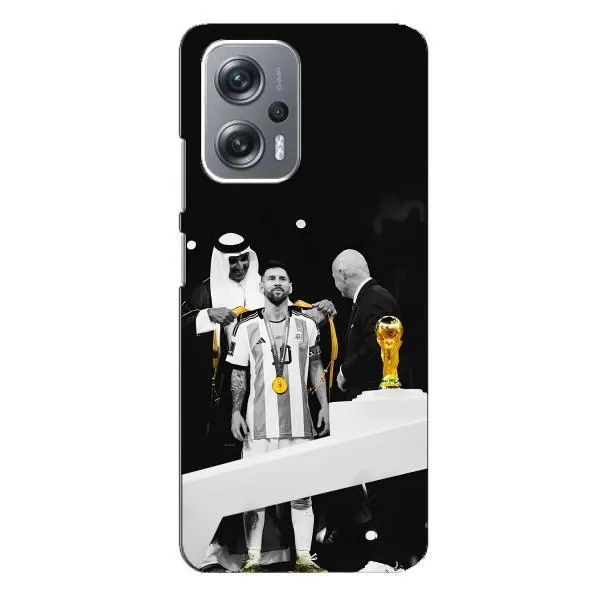 Чехол с принтом «Месси в накидке» для Xiaomi Redmi Note 12 Pro Plus Чехол с принтом «Месси в накидке» для Xiaomi Redmi Note 12 Pro Plus