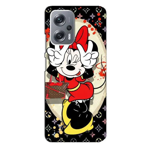 Чехол с принтом «Минни peace» для Xiaomi Redmi Note 12 Pro Plus