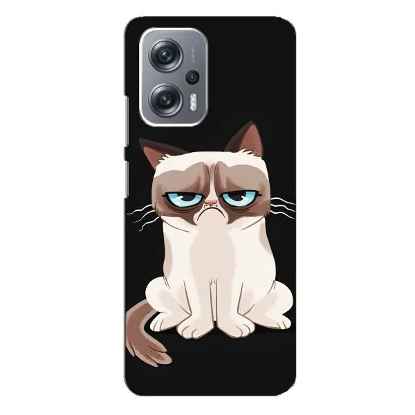 Чехол с принтом «Грустный кот» для Xiaomi Redmi Note 12 Pro Plus