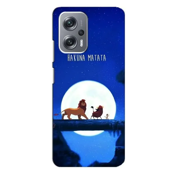 Чехол с принтом «Хакуна Матата» для Xiaomi Redmi Note 12 Pro Plus
