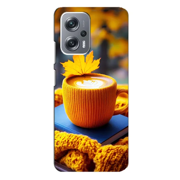 Чехол с принтом «Кофе на желтом пледе» для Xiaomi Redmi Note 12 Pro Plus