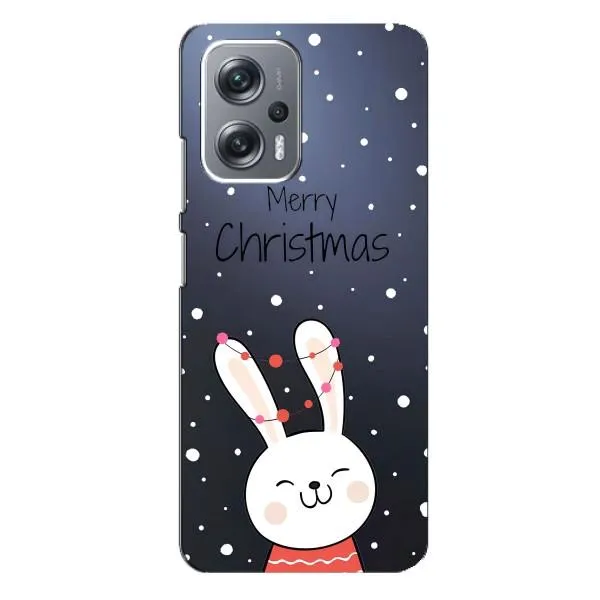 Чехол с принтом «Рождественский заяц» для Xiaomi Redmi Note 12 Pro Plus