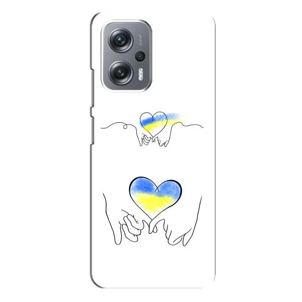 Чехол с принтом «Мир Украине» для Xiaomi Redmi Note 12 Pro (5g)