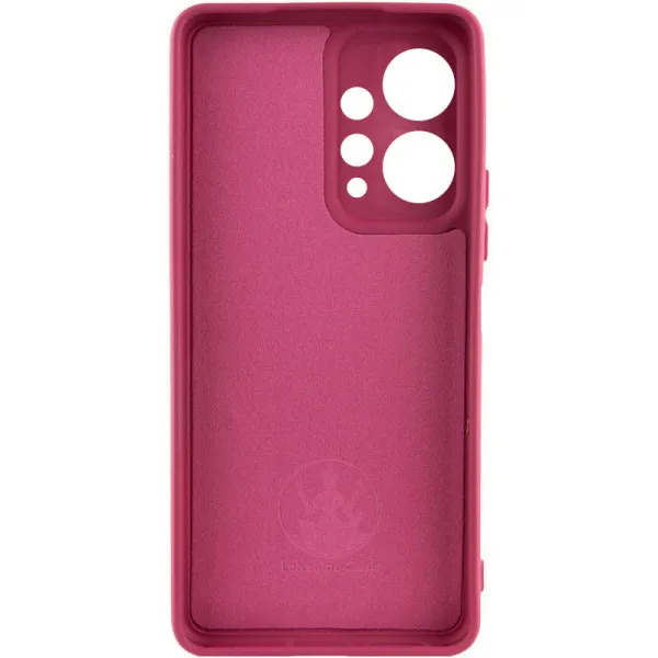 Чохол Silicone Cover Lakshmi Full Camera (AAA) для Xiaomi Redmi Note 12 4G — Бордовий — фото 2
