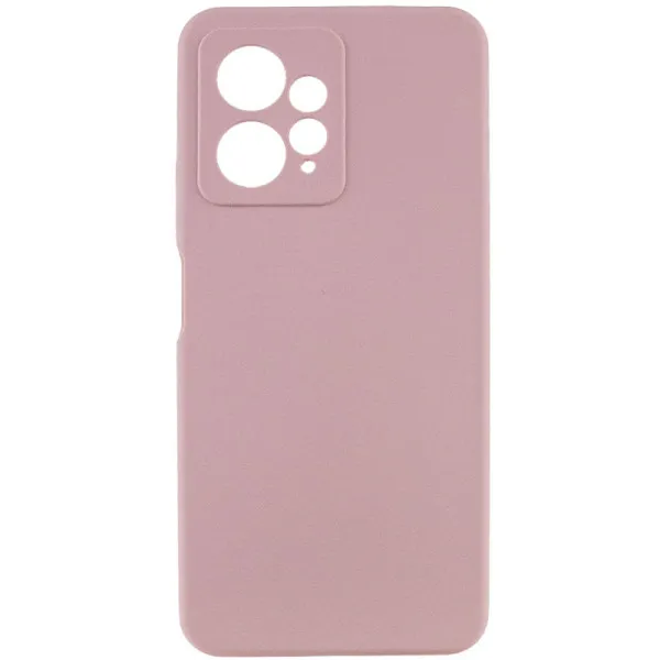 Чохол Silicone Cover Lakshmi Full Camera (AAA) для Xiaomi Redmi Note 12 4G — Рожевий — фото 1