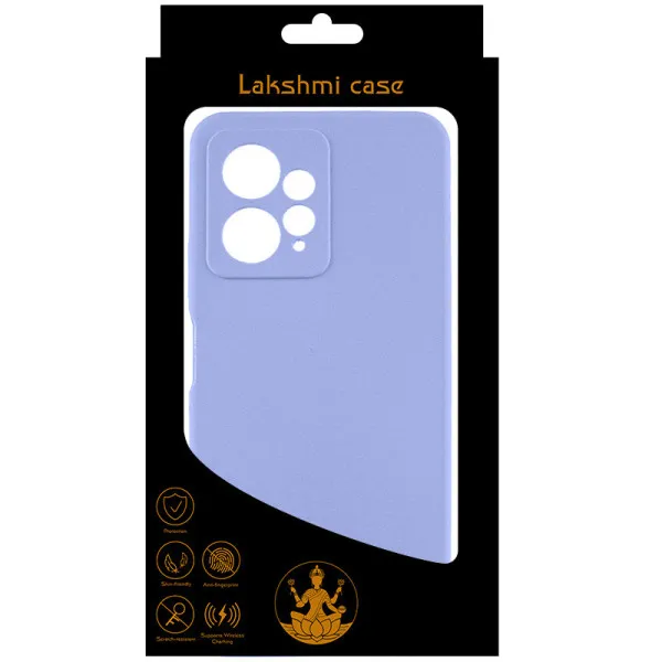 Чохол Silicone Cover Lakshmi Full Camera (AAA) для Xiaomi Redmi Note 12 4G — Бузковий — фото 5