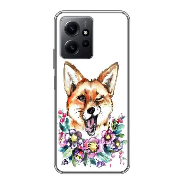 Чехол с принтом «Веселая лисичка» для Xiaomi Redmi Note 12 Чехол с принтом «Веселая лисичка» для Xiaomi Redmi Note 12