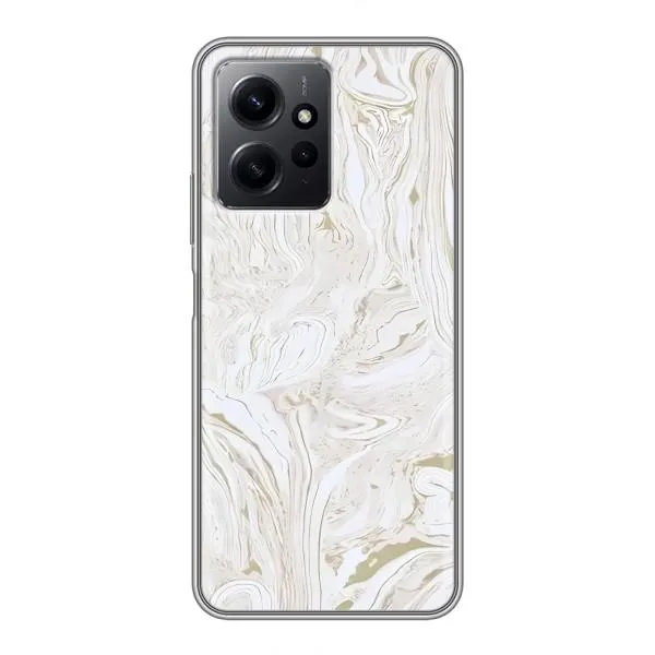 Чехол с принтом «Белый мрамор» для Xiaomi Redmi Note 12