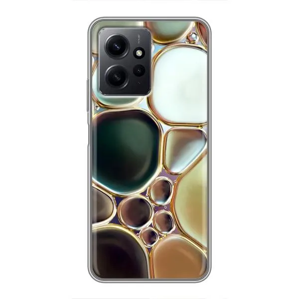 Чехол с принтом «Радужный Мрамор» для Xiaomi Redmi Note 12