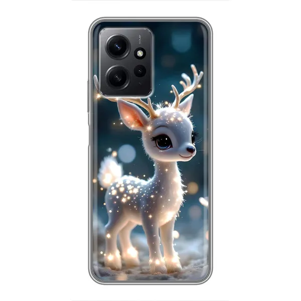 Чехол с принтом «Блестящий олененок» для Xiaomi Redmi Note 12 Чехол с принтом «Блестящий олененок» для Xiaomi Redmi Note 12