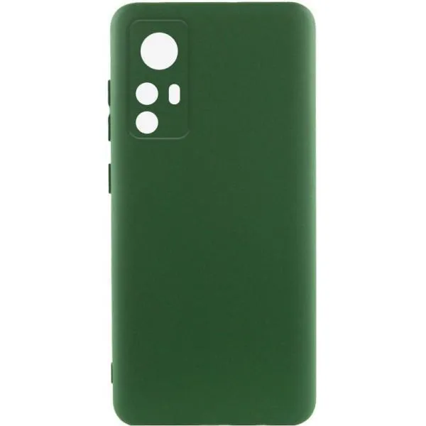 Чехол TPU GETMAN Liquid Silk Full Camera для Xiaomi Redmi Note 12S — Зеленый — фото 3