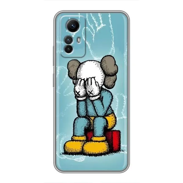 Чехол с принтом «Плач Bearbrick» для Xiaomi Redmi Note 12s Чехол с принтом «Плач Bearbrick» для Xiaomi Redmi Note 12s