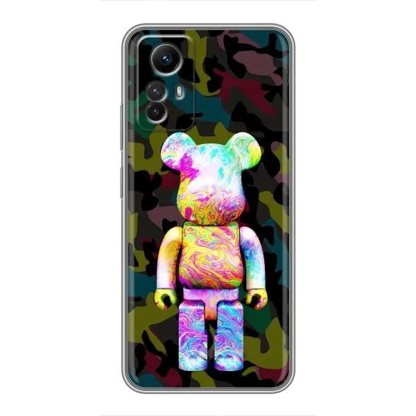 Чехол с принтом «Яркий Bearbrick» для Xiaomi Redmi Note 12s Чехол с принтом «Яркий Bearbrick» для Xiaomi Redmi Note 12s