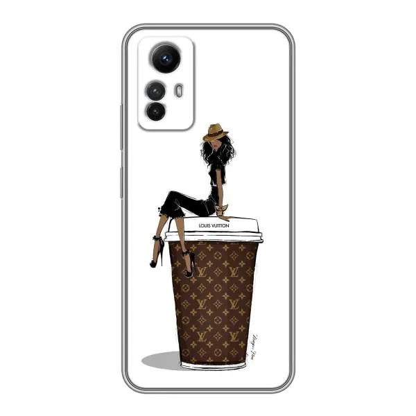 Чохол з принтом «кава LOUIS VUITTON» для Xiaomi Redmi Note 12s