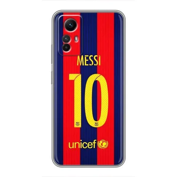 Чехол с принтом «Messi Barca 10» для Xiaomi Redmi Note 12s