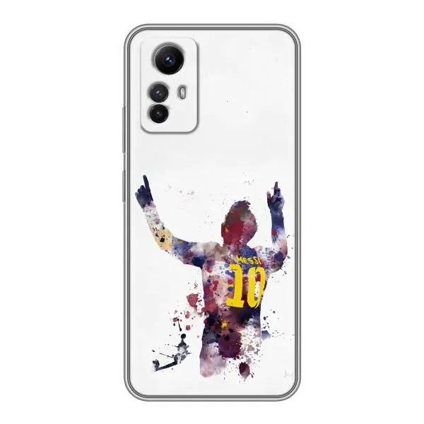 Чехол с принтом «Messi Barca» для Xiaomi Redmi Note 12s