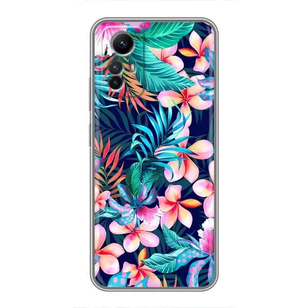 Чохол з принтом «Мальовничі квіти» для Xiaomi Redmi Note 12s