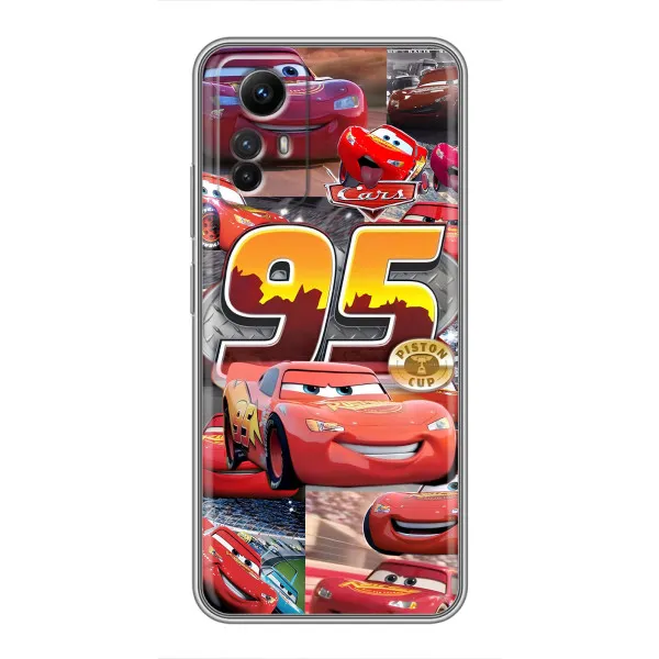 Чехол с принтом «Коллаж Молния Маквин» для Xiaomi Redmi Note 12s