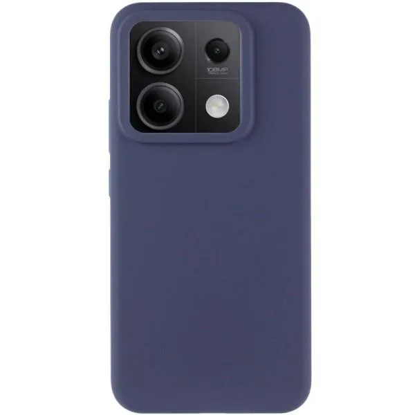 Чехол Silicone Cover Lakshmi (AAA) для Xiaomi Redmi Note 13 5G — Темно-синий — фото 2 Чехол Silicone Cover Lakshmi (AAA) для Xiaomi Redmi Note 13 5G — Темно-синий — фото 2