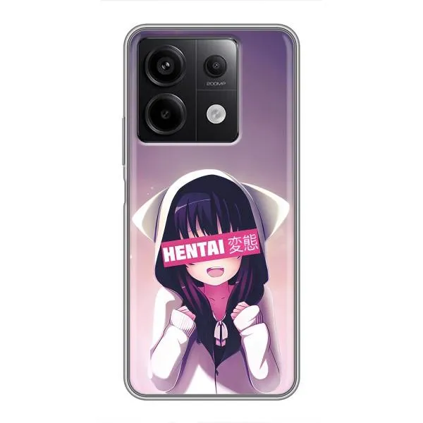 Чехол с принтом «Hentai chan» для Xiaomi Redmi Note 13 (5G)