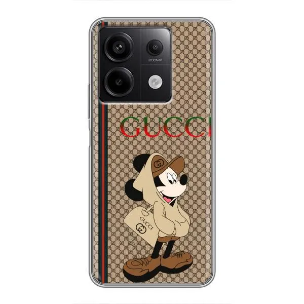 Чехол с принтом «Mickey GUCCI» для Xiaomi Redmi Note 13 (5G)