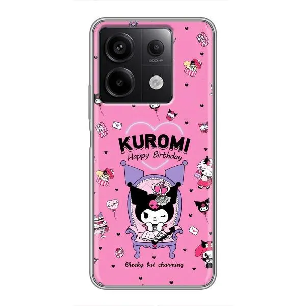 Чехол с принтом «KUROMI» для Xiaomi Redmi Note 13 (5G) Чехол с принтом «KUROMI» для Xiaomi Redmi Note 13 (5G)