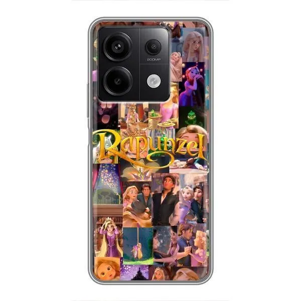 Чехол с принтом «Коллаж Рапунцель» для Xiaomi Redmi Note 13 (5G)