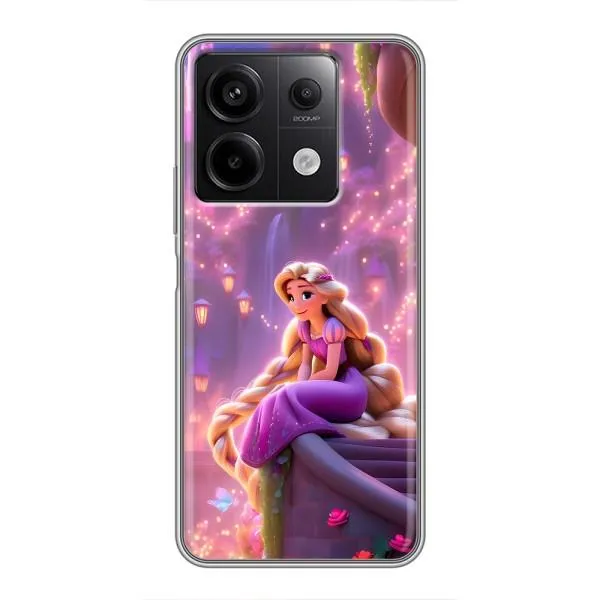 Чехол с принтом «Рапунцель в замке» для Xiaomi Redmi Note 13 (5G)