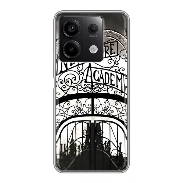 Чехол с принтом «Ворота Академии Невермор» для Xiaomi Redmi Note 13 (5G) Чехол с принтом «Ворота Академии Невермор» для Xiaomi Redmi Note 13 (5G)