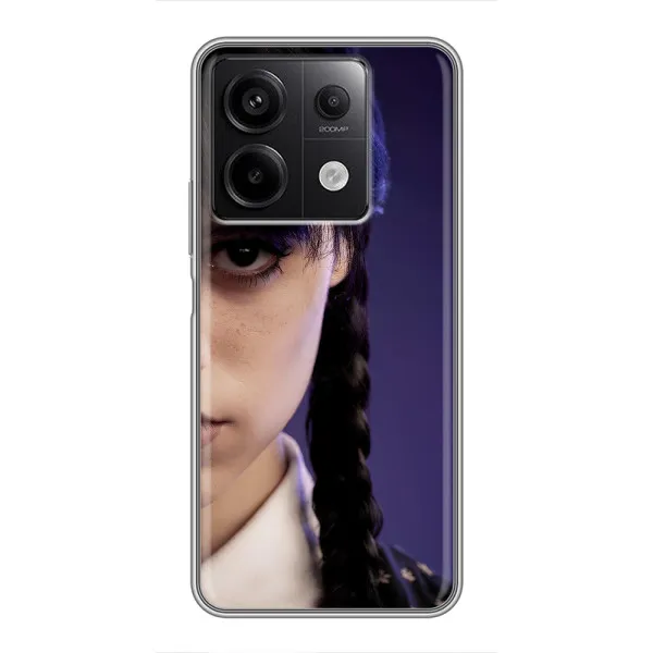 Чехол с принтом «Загадочный взгляд Уэнздей» для Xiaomi Redmi Note 13 (5G) Чехол с принтом «Загадочный взгляд Уэнздей» для Xiaomi Redmi Note 13 (5G)