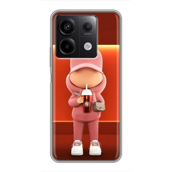 Чехол с принтом «С Кофе» для Xiaomi Redmi Note 13 (5G) Чехол с принтом «С Кофе» для Xiaomi Redmi Note 13 (5G)