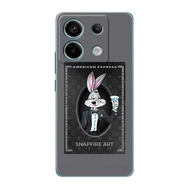 Чехол с принтом «Бакс Бани LV» для Xiaomi Redmi Note 13 Pro (5G)