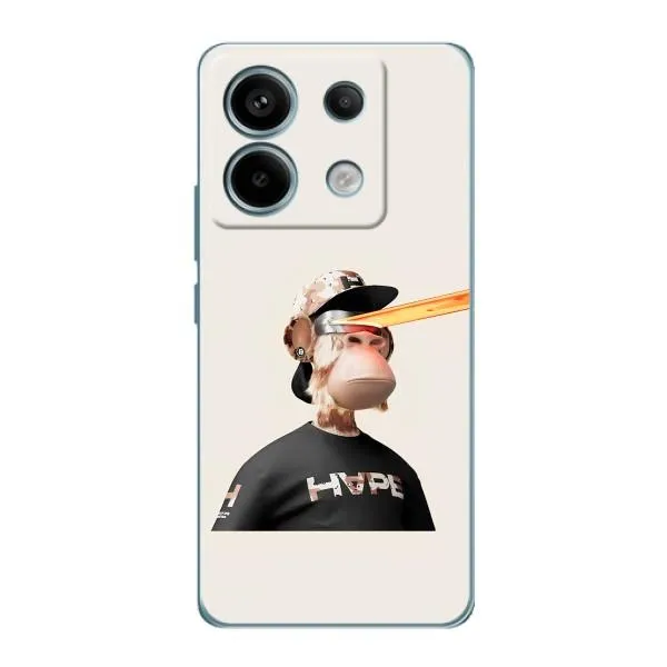 Чохол з принтом «мавпа NFT в окулярах» для Xiaomi Redmi Note 13 Pro (5G) Чохол з принтом «мавпа NFT в окулярах» для Xiaomi Redmi Note 13 Pro (5G)