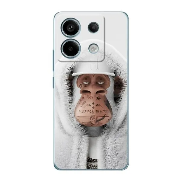 Чохол з принтом «мавпа NFT в тату» для Xiaomi Redmi Note 13 Pro (5G) Чохол з принтом «мавпа NFT в тату» для Xiaomi Redmi Note 13 Pro (5G)