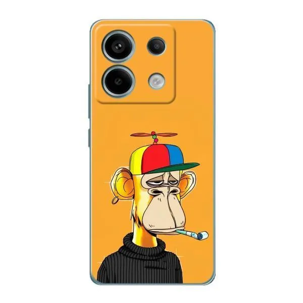 Чохол з принтом «Нудна мавпа NFT» для Xiaomi Redmi Note 13 Pro (5G) Чохол з принтом «Нудна мавпа NFT» для Xiaomi Redmi Note 13 Pro (5G)