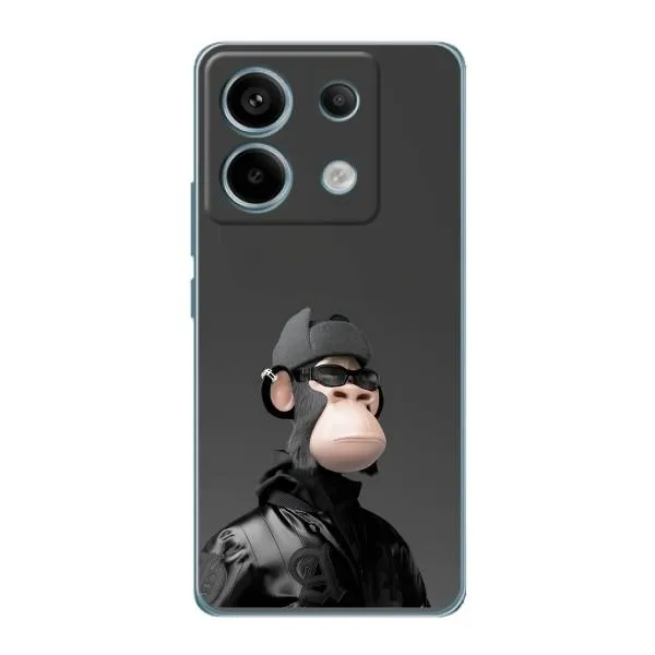 Чохол з принтом «стильна мавпа NFT» для Xiaomi Redmi Note 13 Pro (5G) Чохол з принтом «стильна мавпа NFT» для Xiaomi Redmi Note 13 Pro (5G)