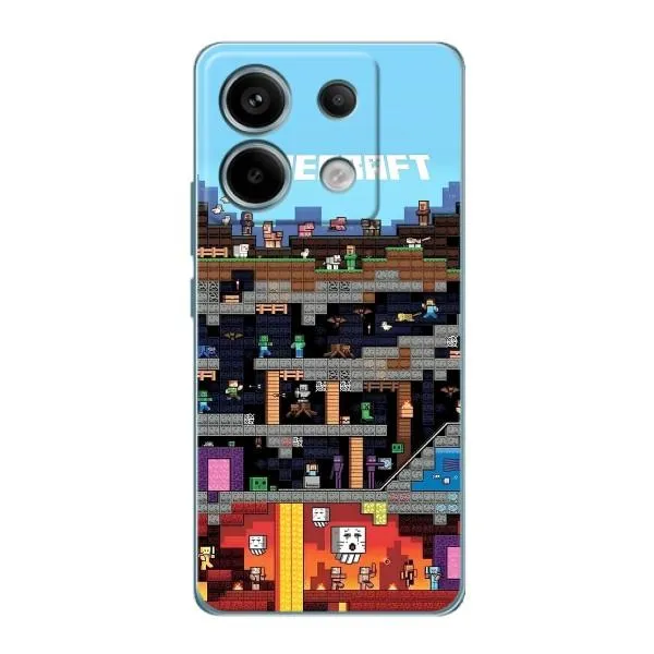 Чохол з принтом «фон Minecraft» для Xiaomi Redmi Note 13 Pro (5G) Чохол з принтом «фон Minecraft» для Xiaomi Redmi Note 13 Pro (5G)
