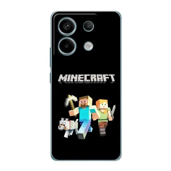 Чохол з принтом «герої Minecraft» для Xiaomi Redmi Note 13 Pro (5G) Чохол з принтом «герої Minecraft» для Xiaomi Redmi Note 13 Pro (5G)