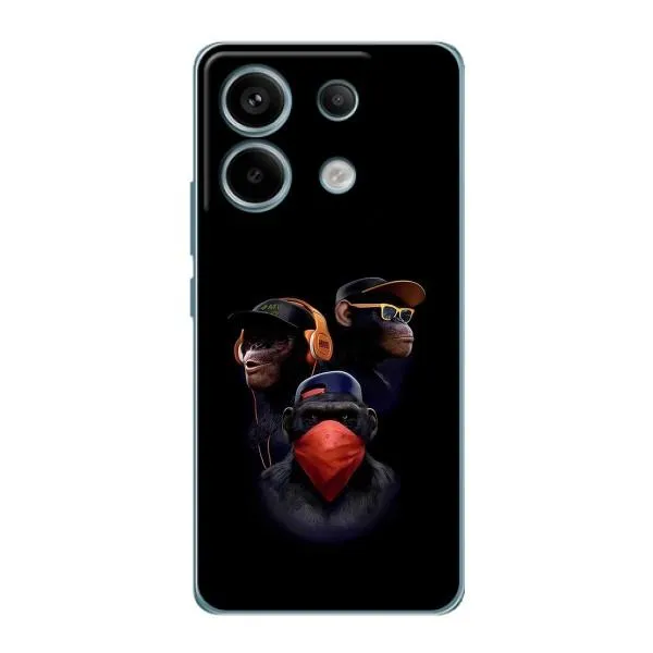 Чехол с принтом «Три обезьяны» для Xiaomi Redmi Note 13 Pro (5G) Чехол с принтом «Три обезьяны» для Xiaomi Redmi Note 13 Pro (5G)