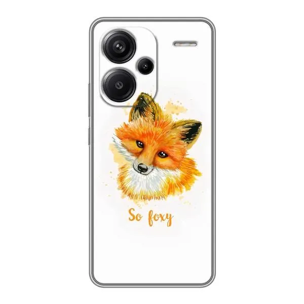 Чехол с принтом «Девочка Лиса» для Xiaomi Redmi Note 13 Pro Plus