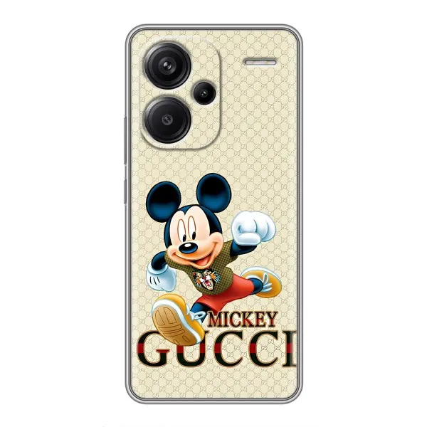 Чехол с принтом «Mikki Gucci» для Xiaomi Redmi Note 13 Pro Plus