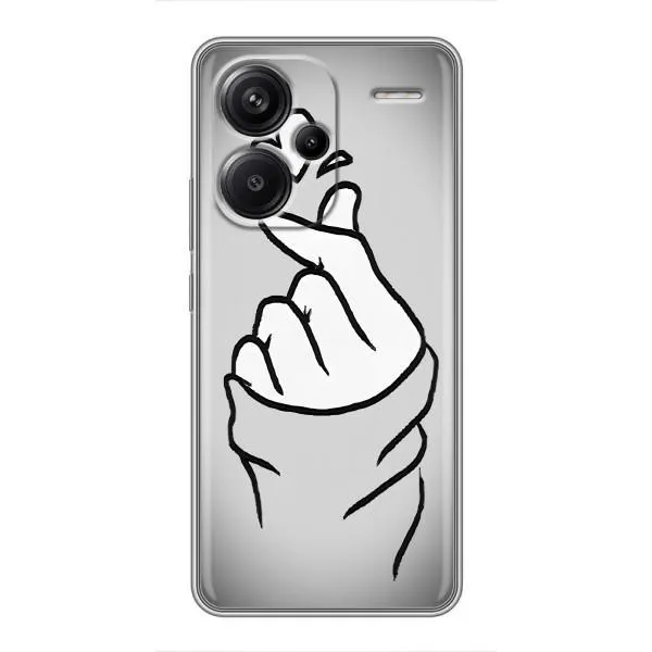 Чохол з принтом «Значок Love» для Xiaomi Redmi Note 13 Pro Plus Чохол з принтом «Значок Love» для Xiaomi Redmi Note 13 Pro Plus