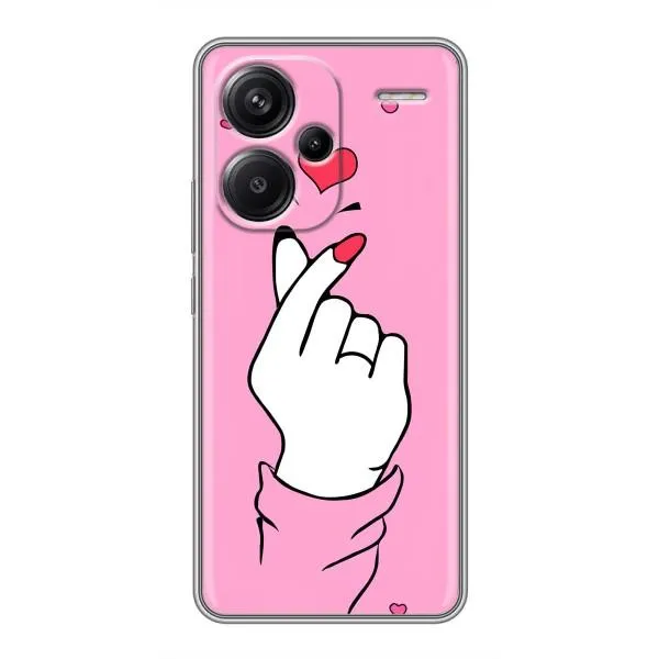 Чохол з принтом «Знак Love» для Xiaomi Redmi Note 13 Pro Plus Чохол з принтом «Знак Love» для Xiaomi Redmi Note 13 Pro Plus