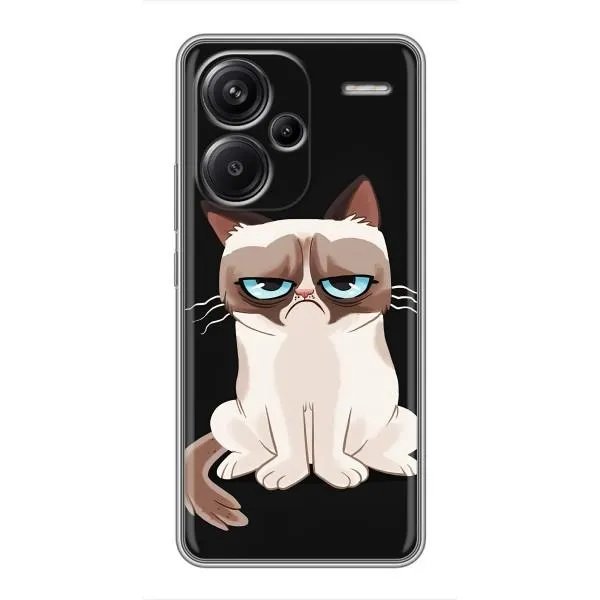 Чехол с принтом «Грустный кот» для Xiaomi Redmi Note 13 Pro Plus Чехол с принтом «Грустный кот» для Xiaomi Redmi Note 13 Pro Plus
