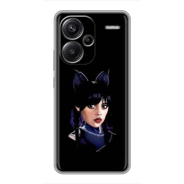 Чехол с принтом «серьезная Уэнздей» для Xiaomi Redmi Note 13 Pro Plus