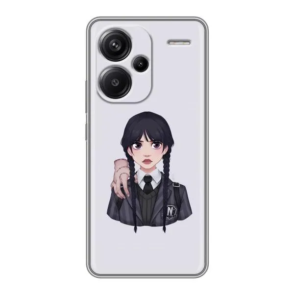 Чехол с принтом «Уэнздей и Вещь» для Xiaomi Redmi Note 13 Pro Plus