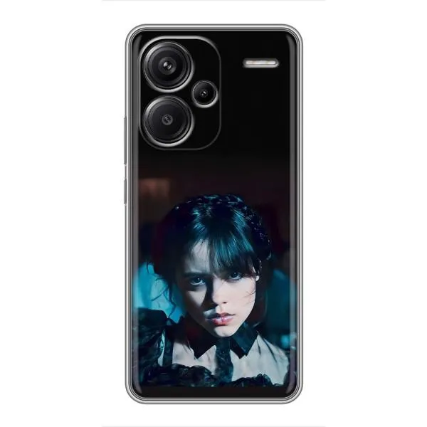 Чехол с принтом «взгляд Уэнздей» для Xiaomi Redmi Note 13 Pro Plus
