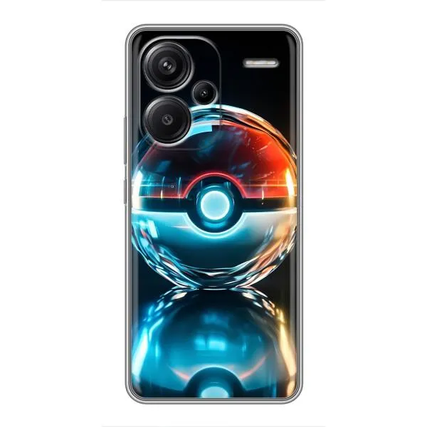 Чехол с принтом «Мяч Пикачу» для Xiaomi Redmi Note 13 Pro Plus