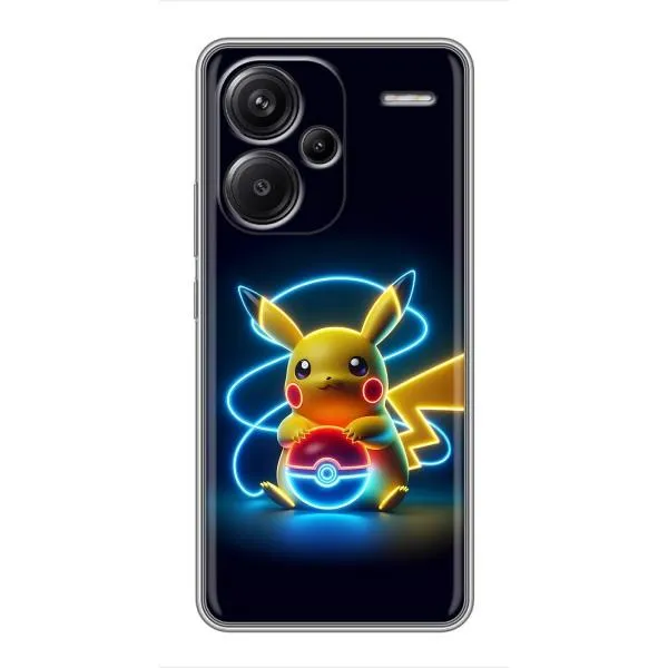 Чехол с принтом «Покемон» для Xiaomi Redmi Note 13 Pro Plus