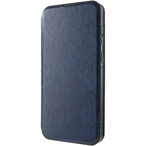 Кожаный чехол-книжка Belora для Xiaomi Redmi Note 13 Pro 4G — Темно-синий — фото 1 Кожаный чехол-книжка Belora для Xiaomi Redmi Note 13 Pro 4G — Темно-синий — фото 1